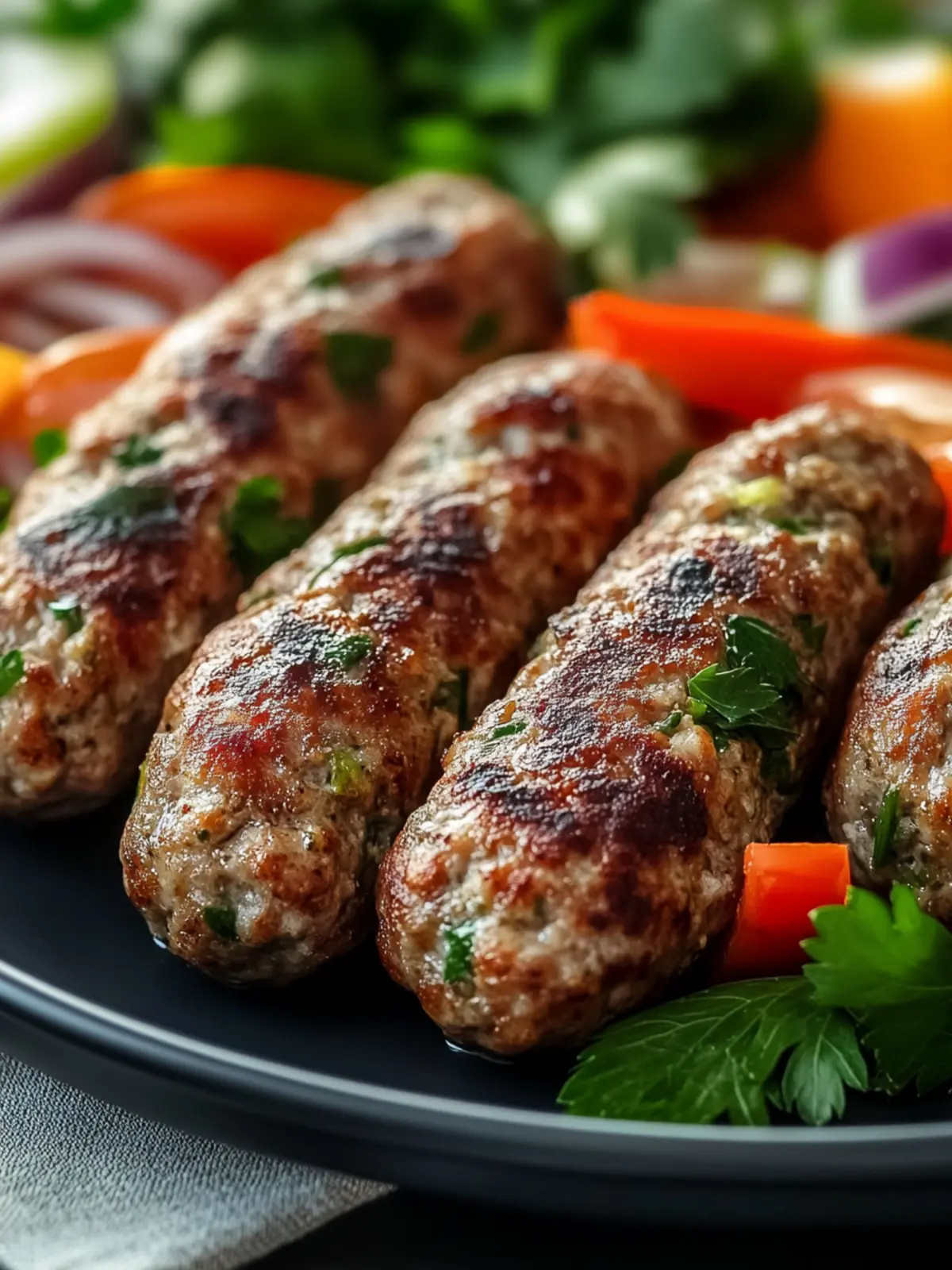 Savory Middle Eastern Kofta Kebabs for a Taste Explosion 2 Middle Eastern Kofta Kebabs