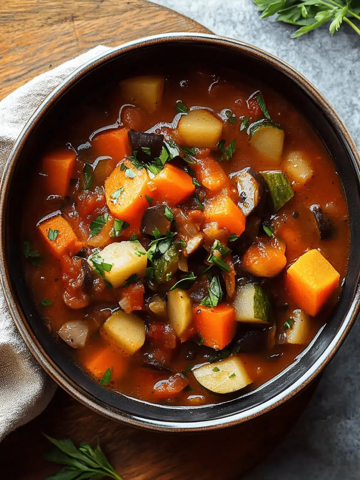 Quick Vegetarian Stew: A Cozy Comfort for Busy Nights 5 Quick Vegetarian Stew