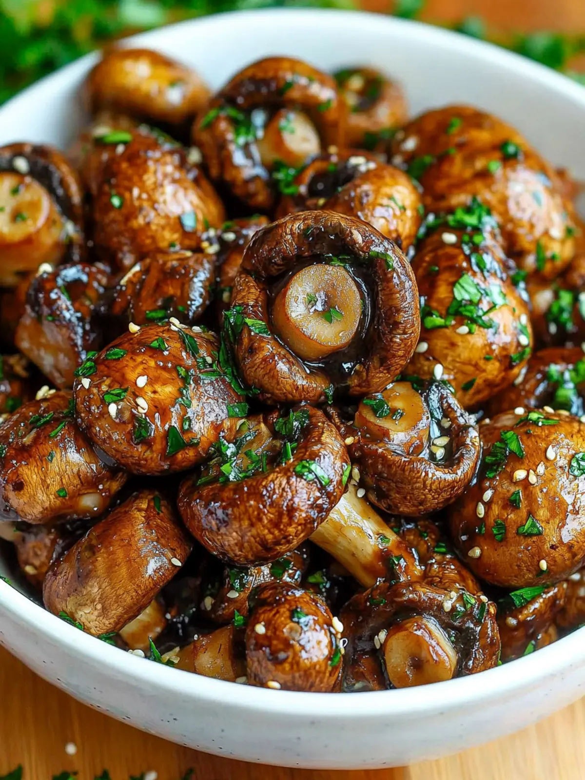 Balsamic Soy Roasted Garlic Mushrooms That Steal the Show 5 Balsamic Soy Roasted Garlic Mushrooms