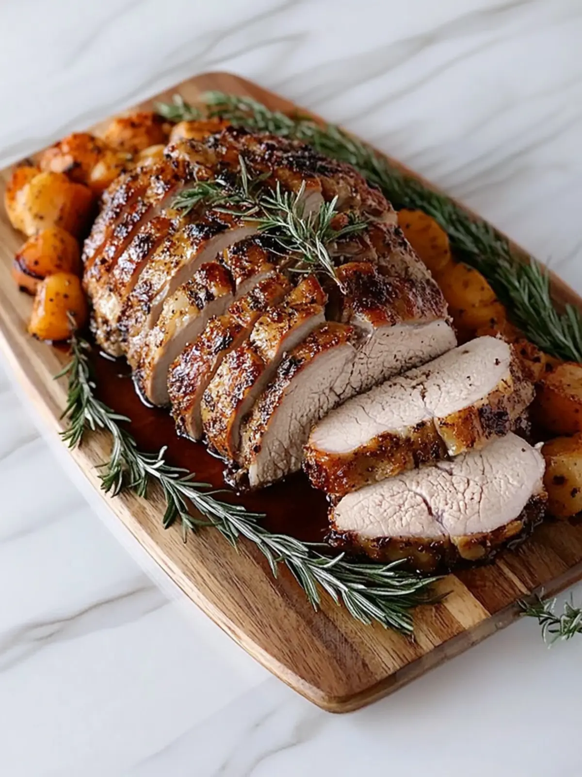 Savory Pork Loin Roast with Herb-Infused Root Veggies 5 Pork Loin Roast