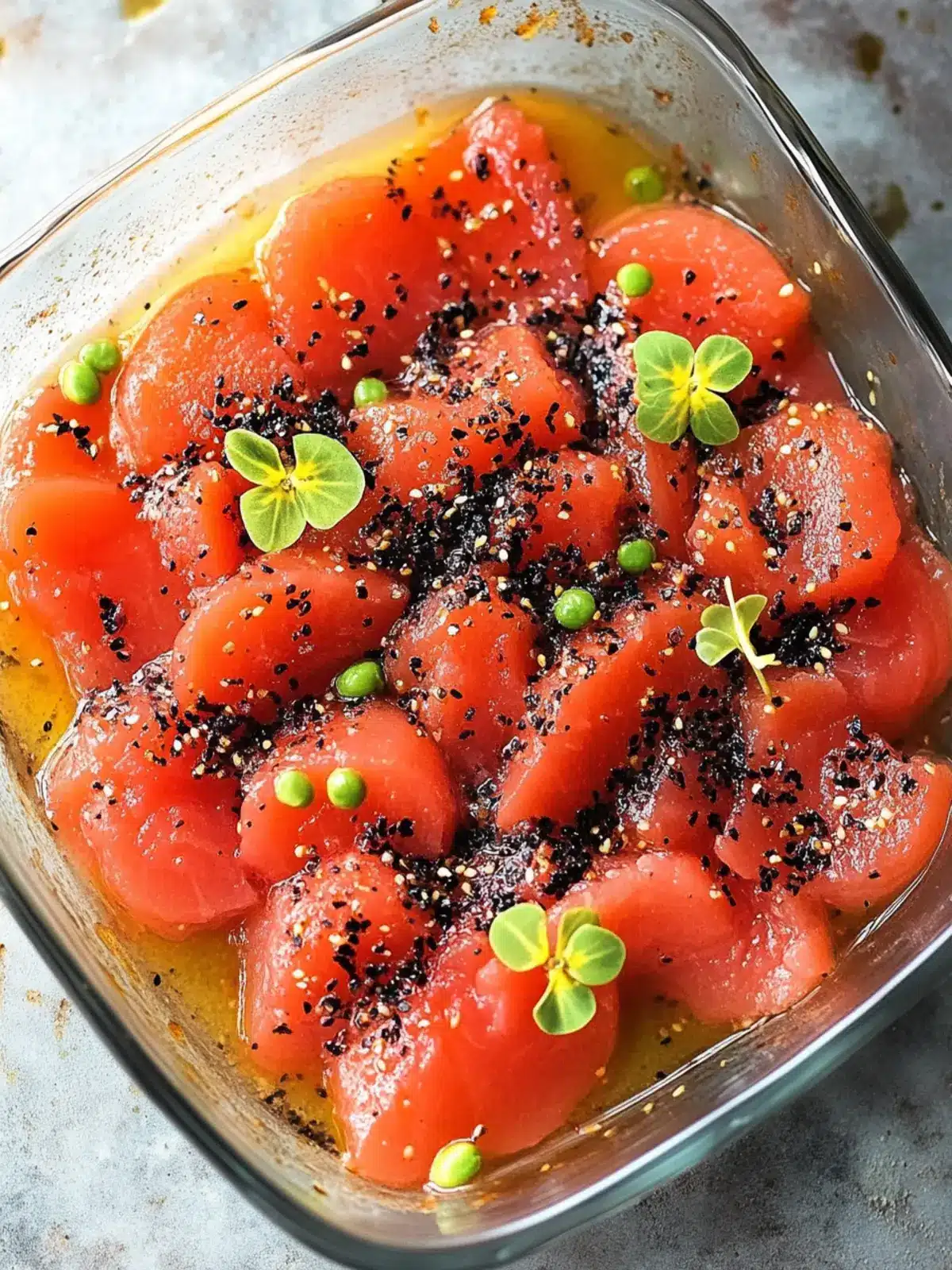 Vegan Tomato Tuna Sashimi: A Delicious Twist on Sushi Delight 4 Vegan Tomato Tuna Sashimi