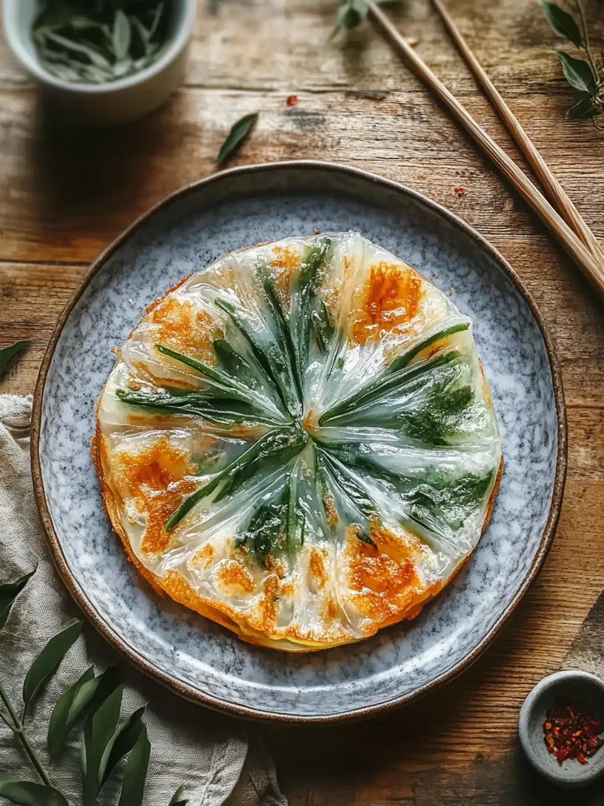 Crispy Rice Paper Pancake: Quick, Customizable Deliciousness 3 Crispy Rice Paper Pancake