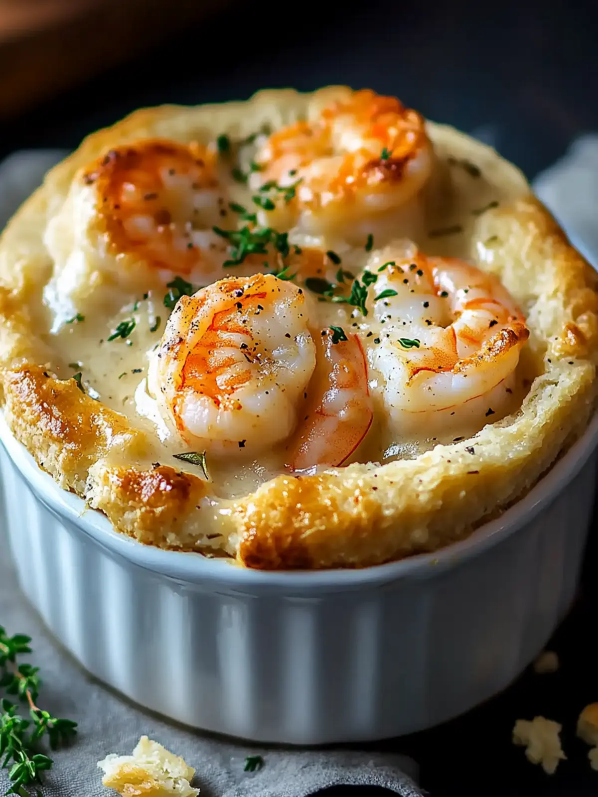 Heavenly Shrimp & Lobster Cheddar Bay Biscuit Pot Pie Magic 3 Shrimp & Lobster Cheddar Bay Biscuit Pot Pie