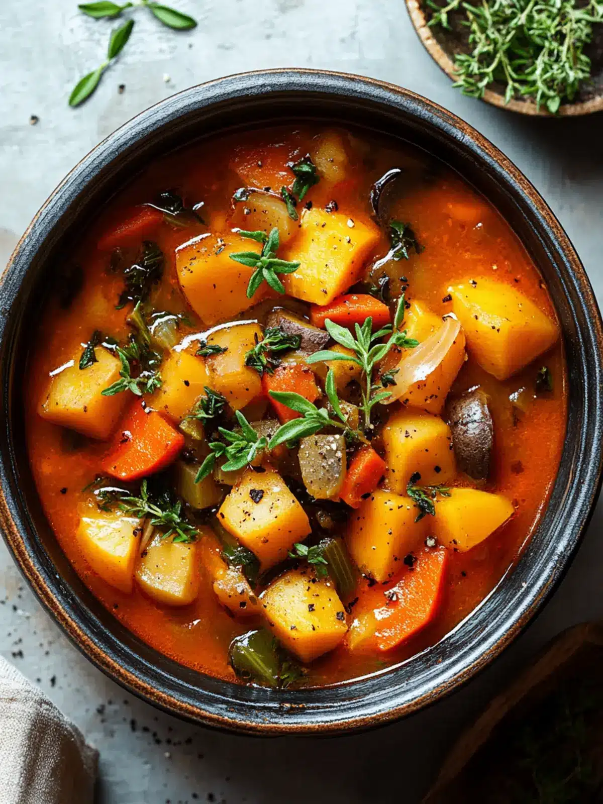 Quick Vegetarian Stew: A Cozy Comfort for Busy Nights 4 Quick Vegetarian Stew