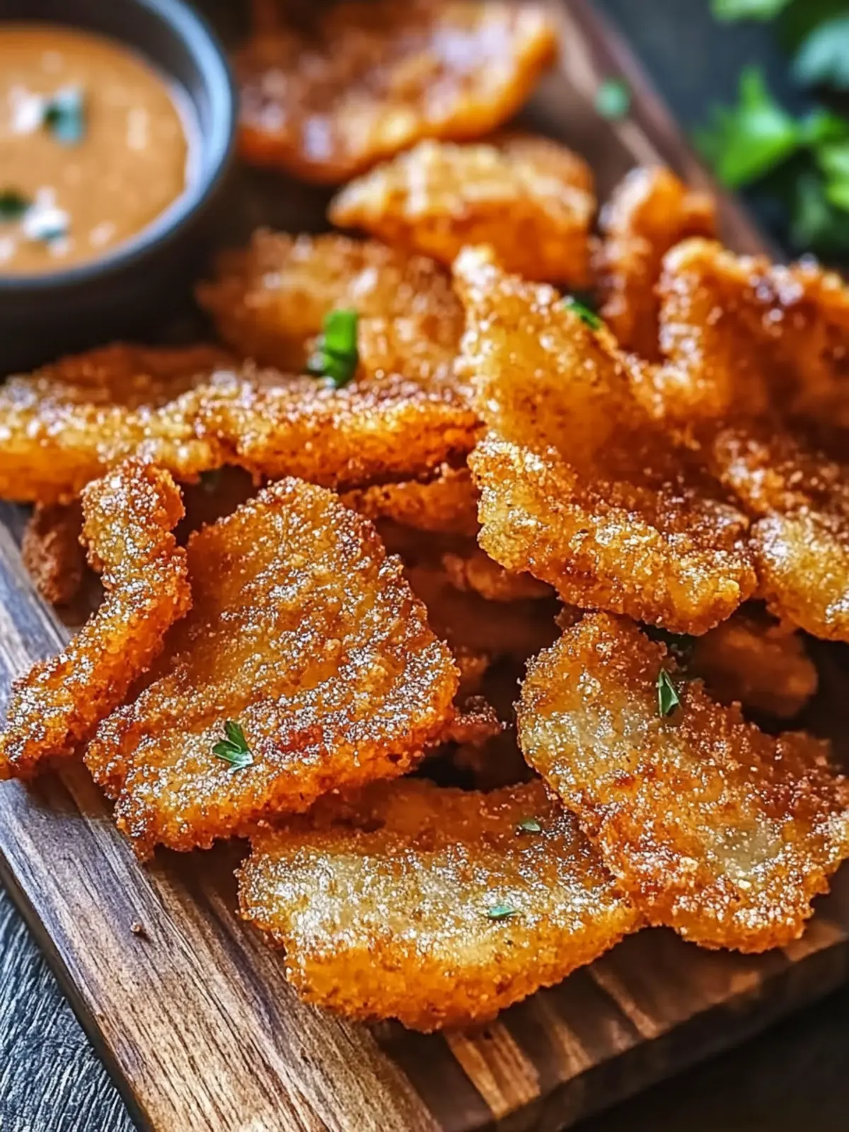 Crunchy Crispy Vegan Pork Rinds for Guilt-Free Snacking Bliss 2 Crunchy Crispy Vegan Pork Rinds