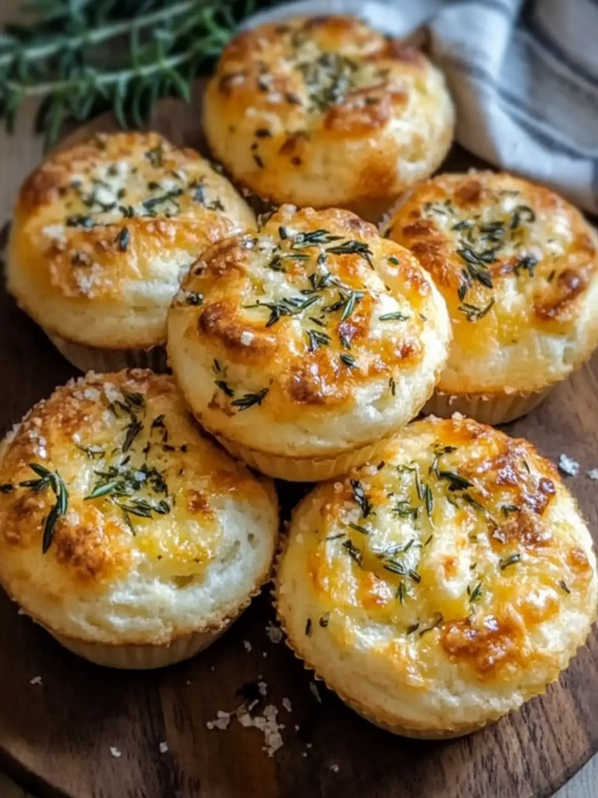 Golden Crust Garlic Rosemary Focaccia Muffins to Thrill Your Tastebuds 2 Golden Crust Garlic Rosemary Focaccia Muffins