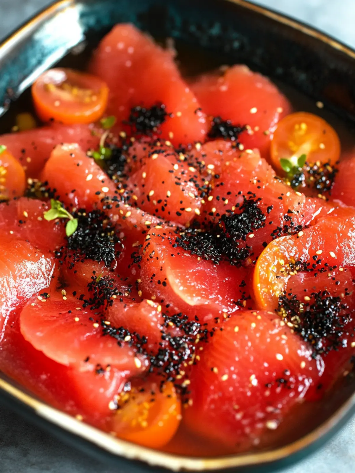 Vegan Tomato Tuna Sashimi: A Delicious Twist on Sushi Delight 2 Vegan Tomato Tuna Sashimi