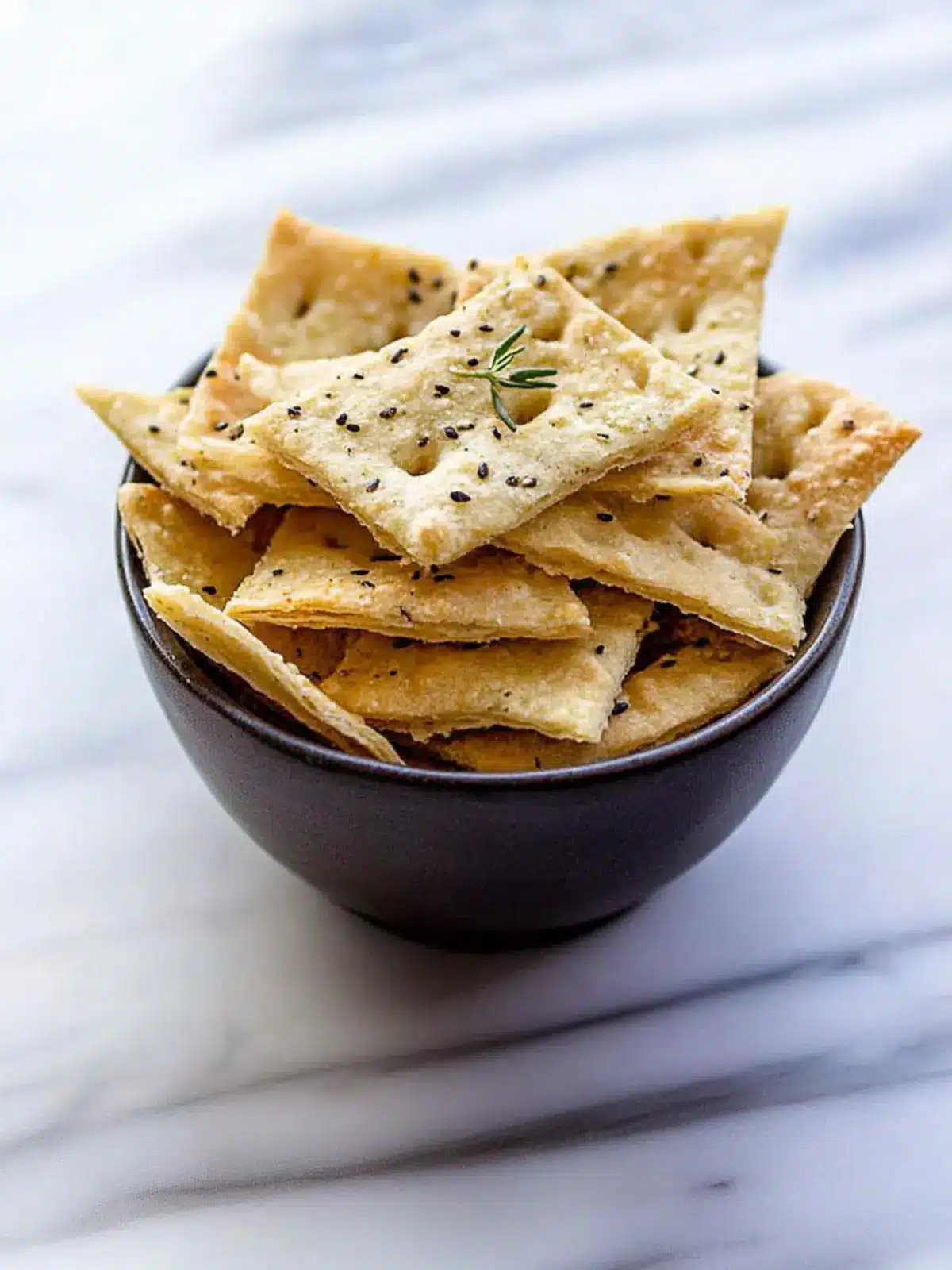 Crispy Seeded Flatbread Crackers for Irresistible Snacking 2 Crispy Seeded Flatbread Crackers