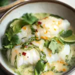 Coconut Poached Cod with Ginger and Lime for a Flavor Kick 7 Coconut Poached Cod with Ginger and Lime