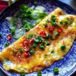 Crispy Rice Paper Omelette: A Quick Breakfast You’ll Love 4 CRISPY Rice Paper Omelette
