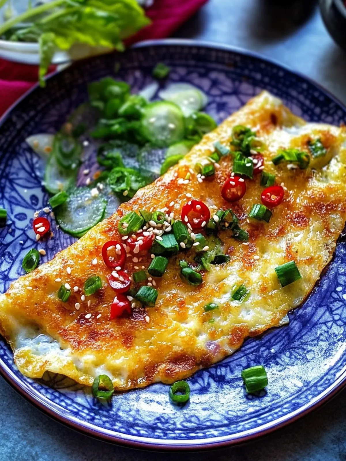 Crispy Rice Paper Omelette: A Quick Breakfast You’ll Love 5 CRISPY Rice Paper Omelette