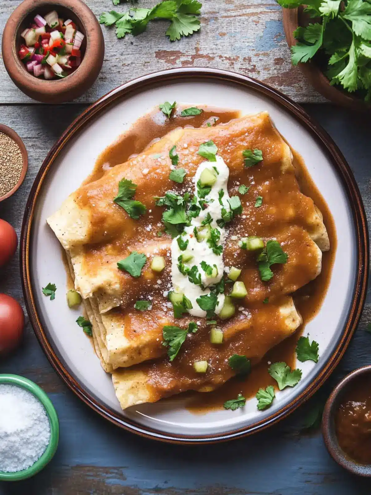 Delicious Vegetarian Enfrijoladas Ready in Just 20 Minutes 2 Enfrijoladas