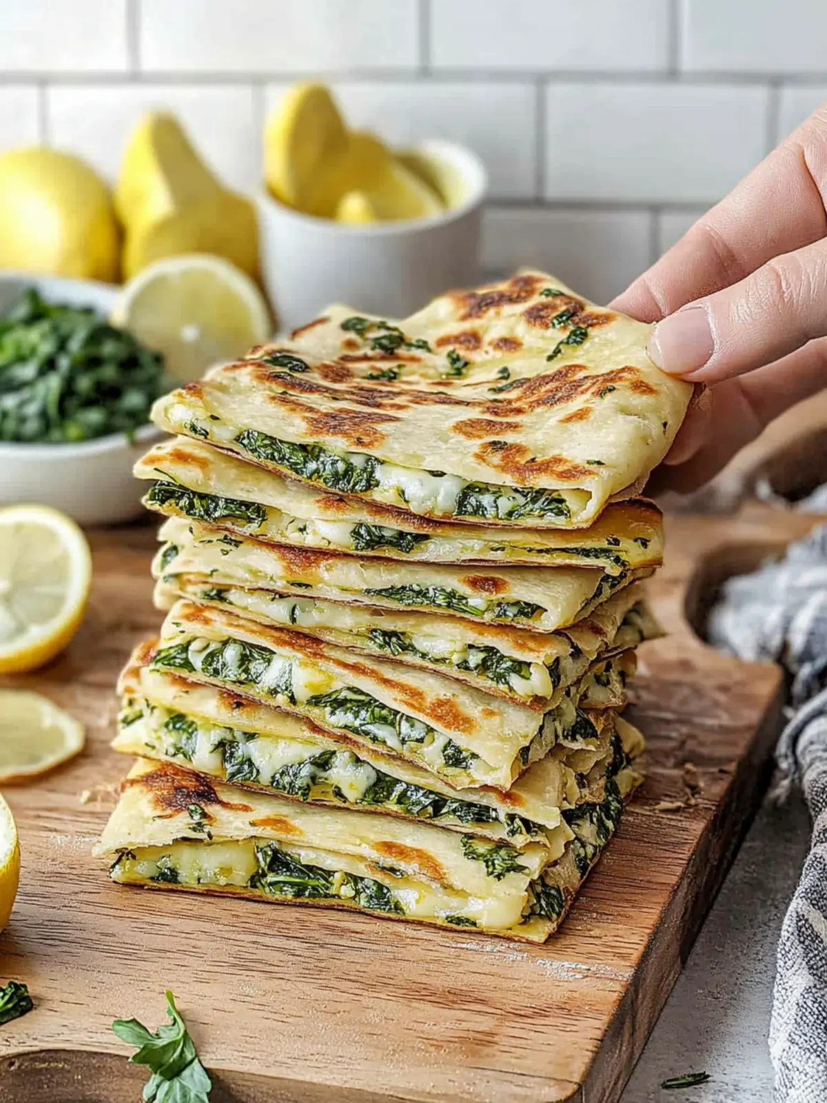 Gozleme Spinach and Cheese Flatbread That Will Wow Your Lunch 3 Gozleme Spinach And Cheese Flatbread