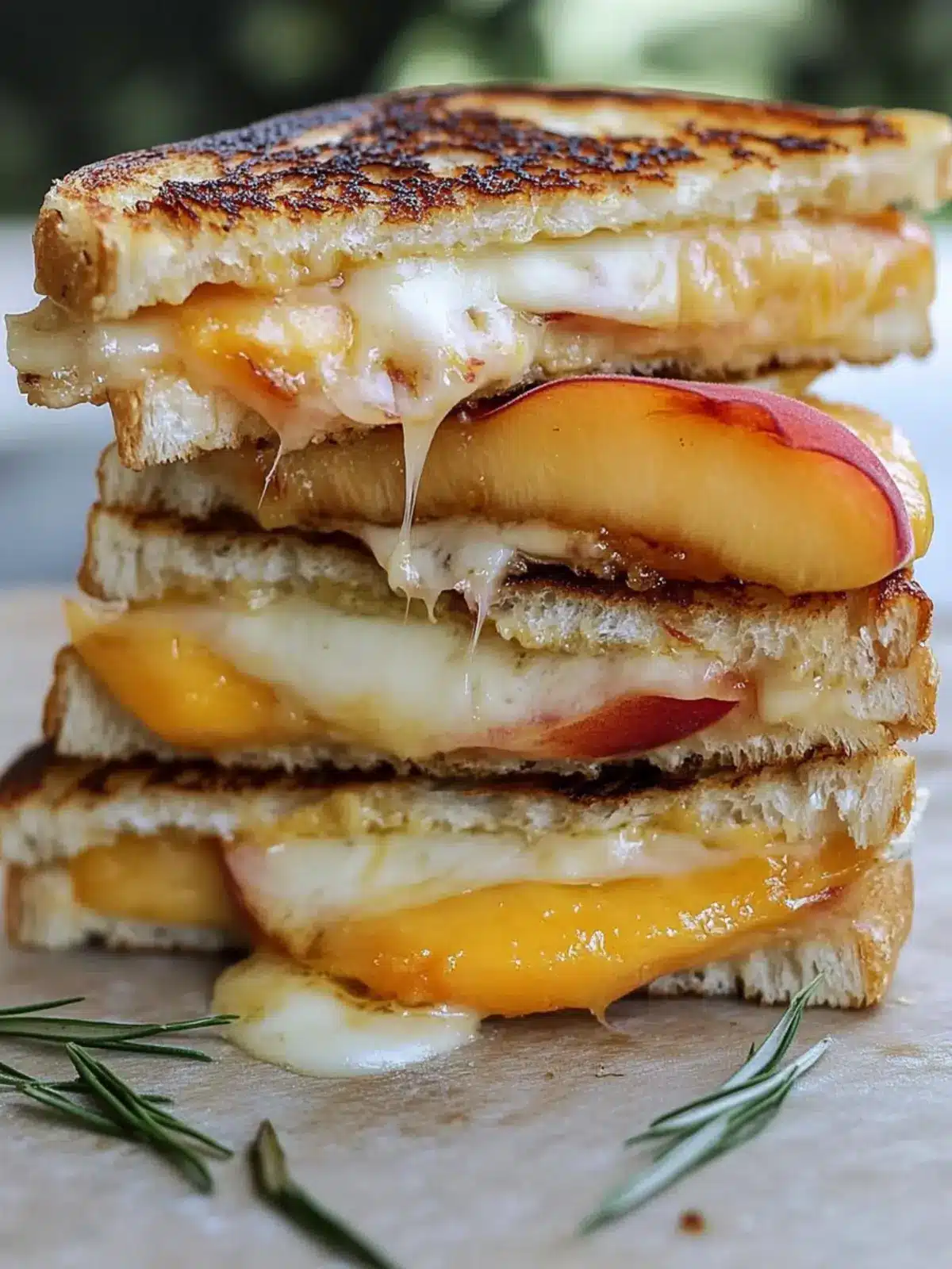 Mouthwatering Peach & Brie Grilled Cheese for Summer Bliss 3 Peach & Brie Grilled Cheese