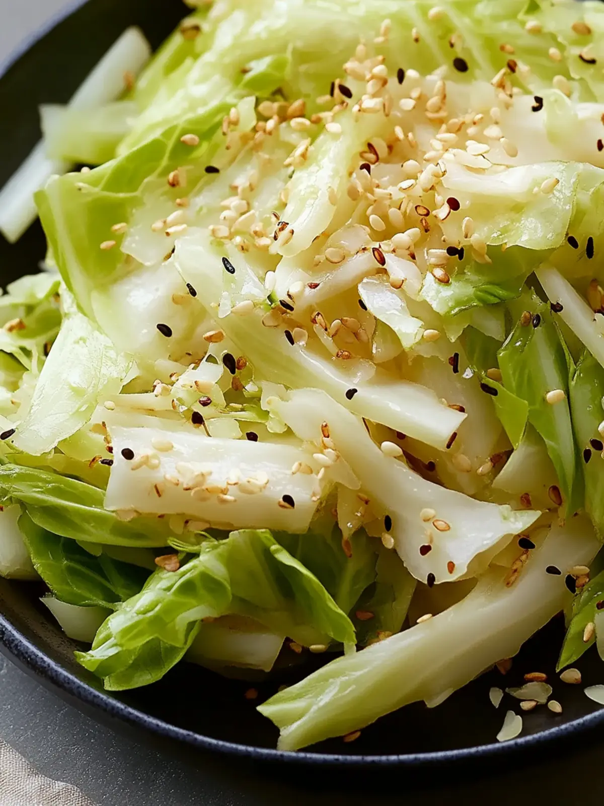 Elevate Your Meals with Quick Ginger Sesame Cabbage Delight 5 Ginger Sesame Cabbage