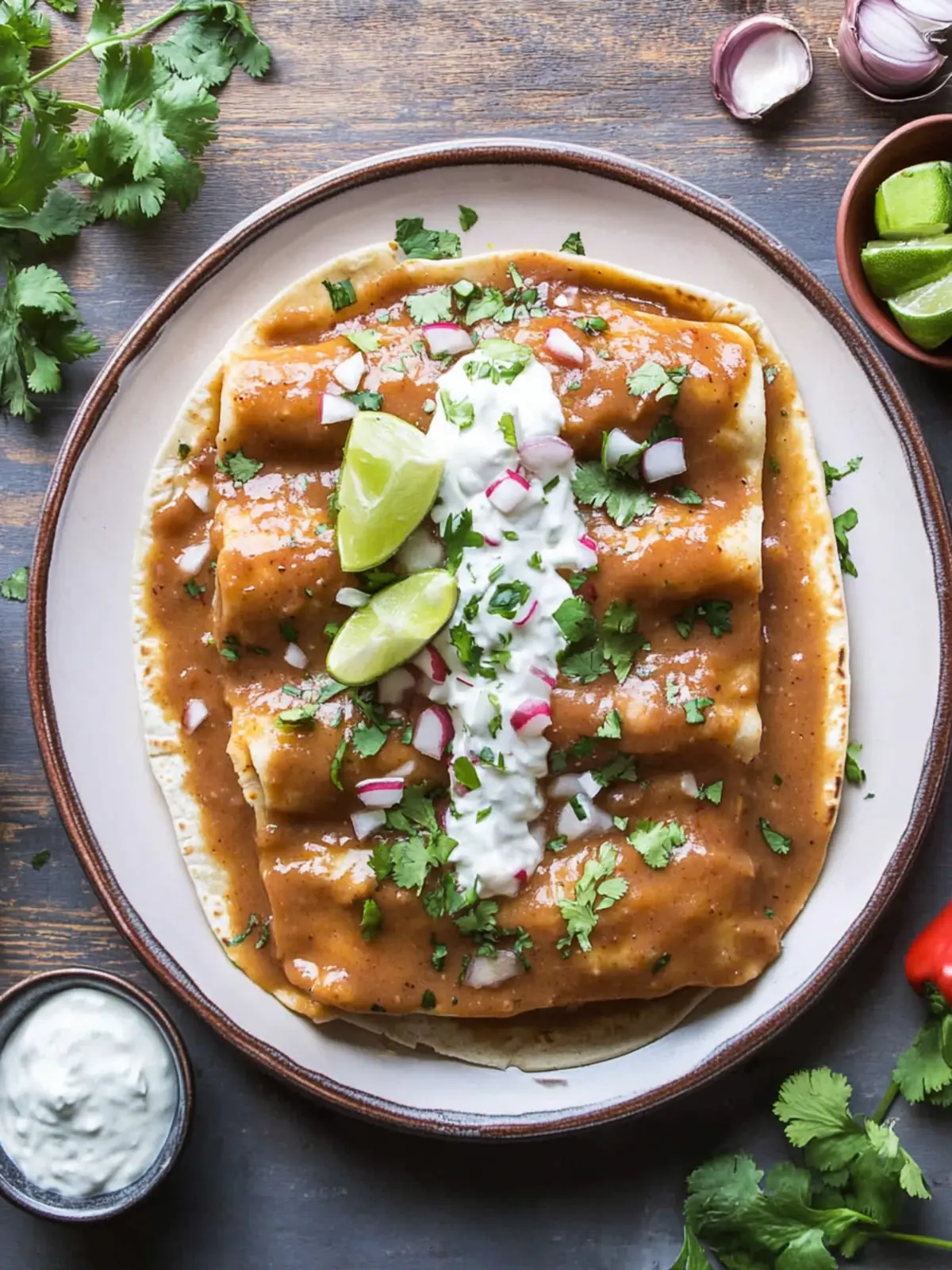 Delicious Vegetarian Enfrijoladas Ready in Just 20 Minutes 4 Enfrijoladas
