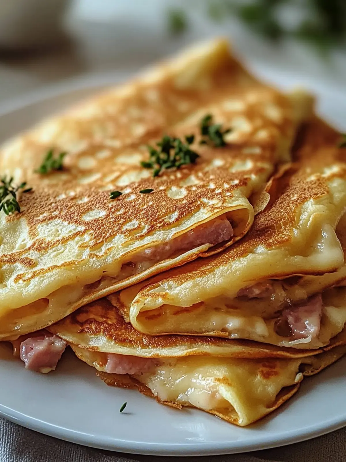Mouthwatering Ham Cheese French Crêpes You’ll Love to Make 4 Ham Cheese French Crêpes