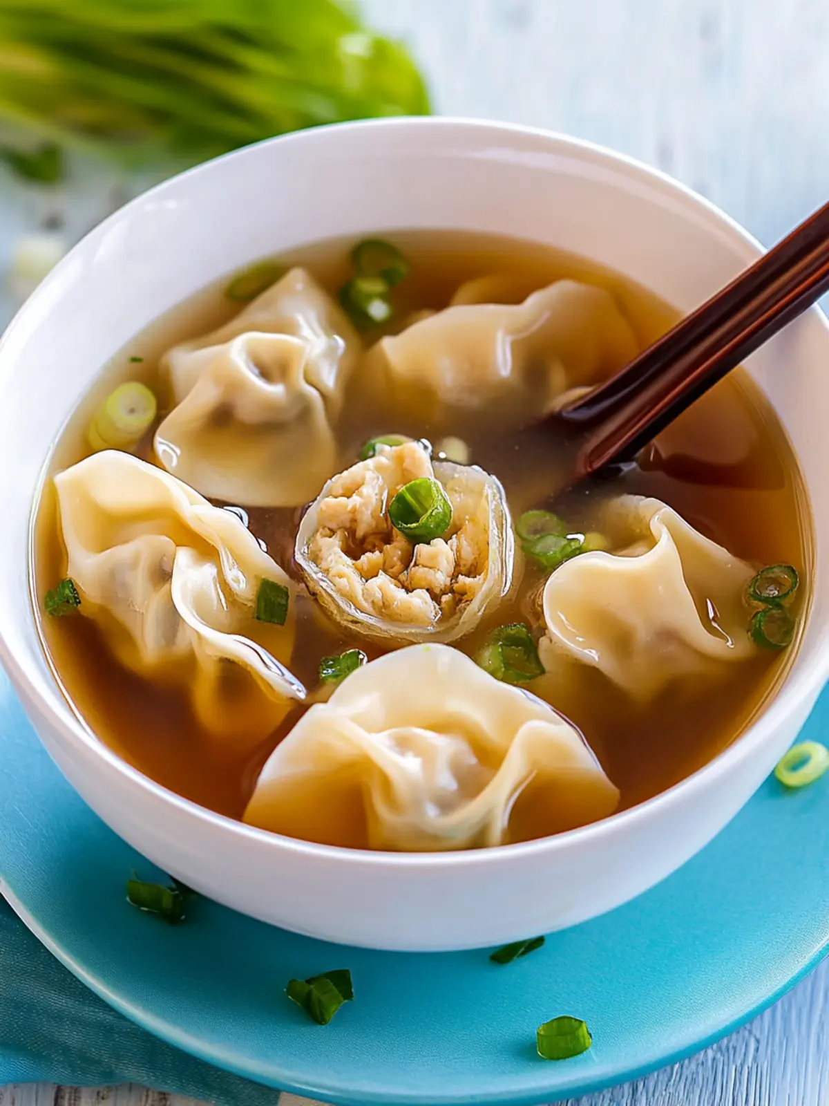 Savory Wonton Soup: A Cozy Delight You Can Make at Home 4 Wonton Soup