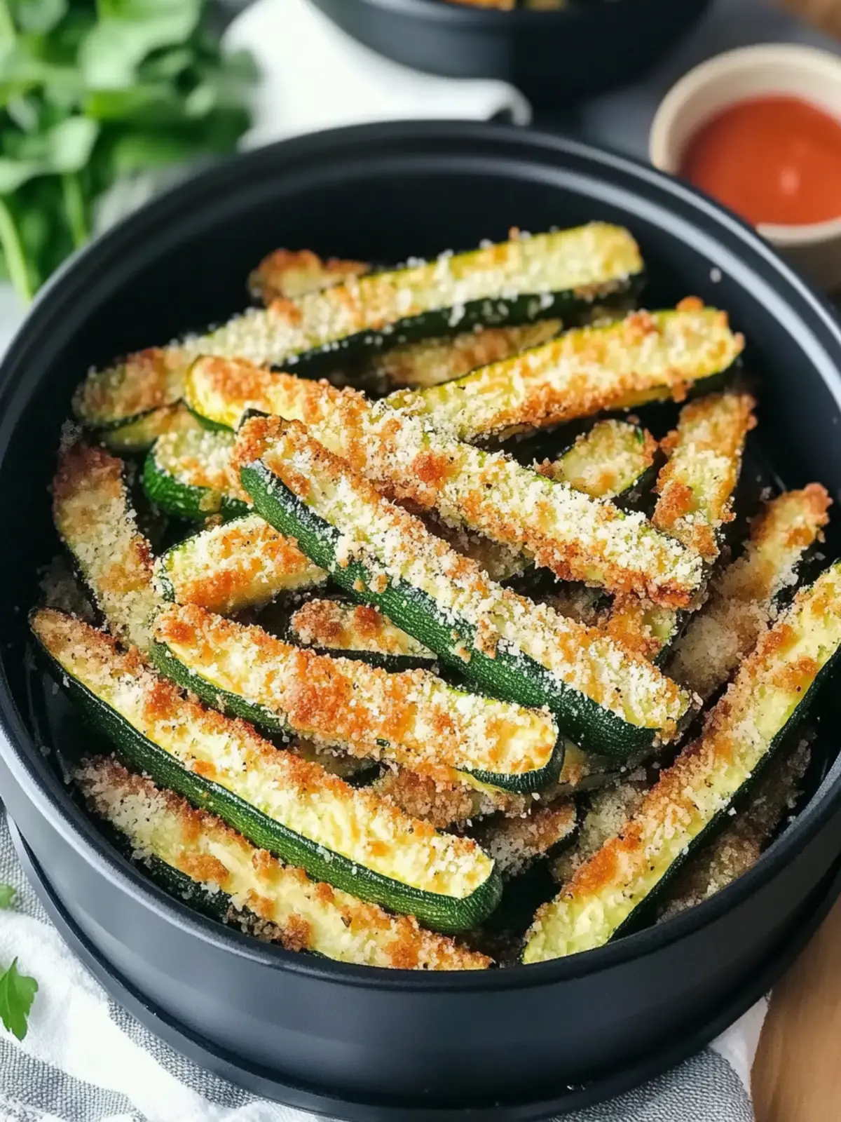 Crispy Easy Whole30 Zucchini Fries for Guilt-Free Snacking 4 Easy Whole30 Zucchini Fries