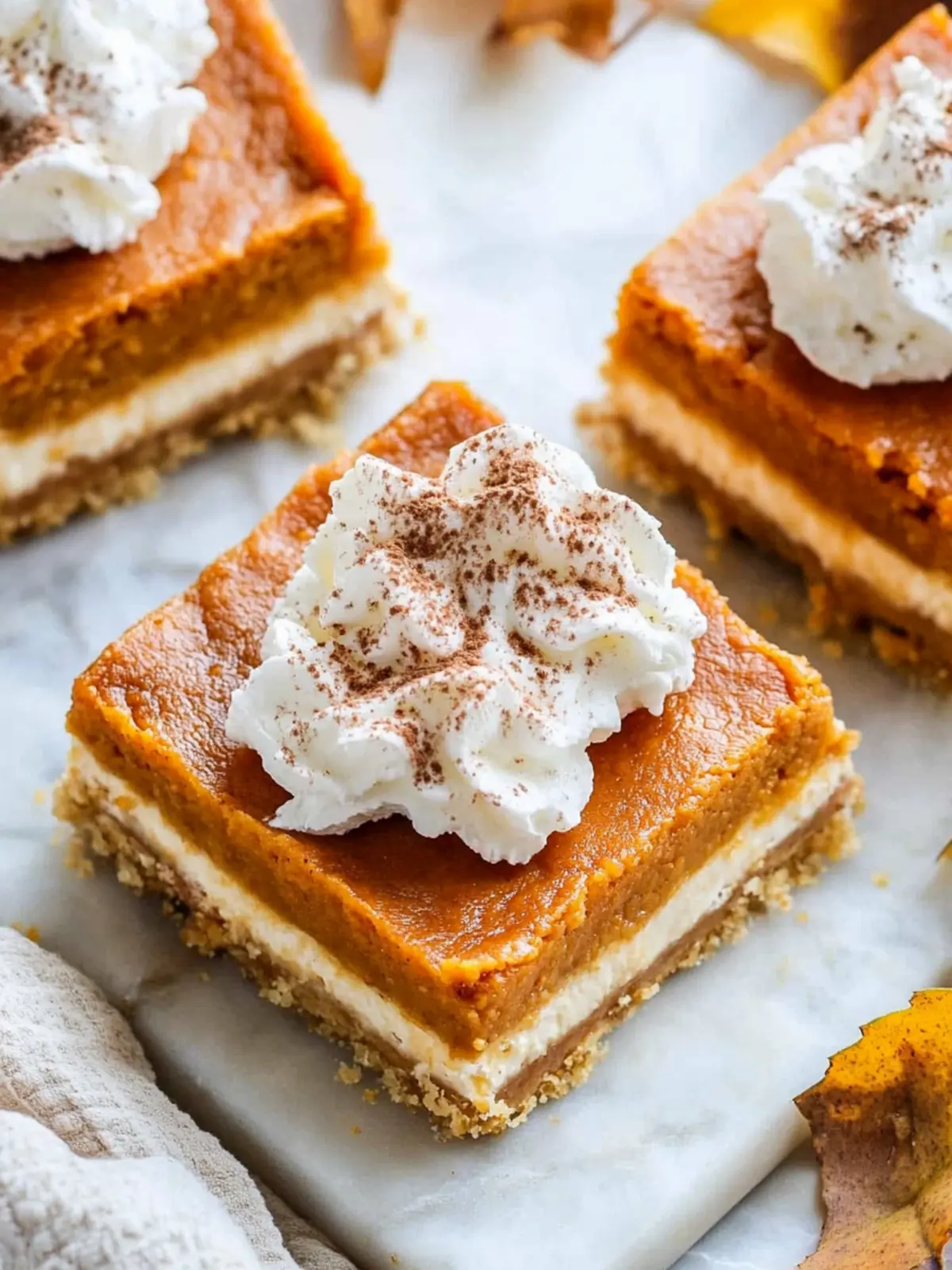 Delicious Pumpkin Pie Bars with a Melt-in-Your-Mouth Crust 3 Pumpkin Pie Bars