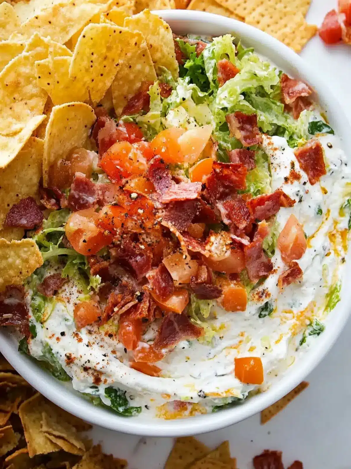 Irresistible BLT Dip Recipe for Your Next Gathering 3 BLT Dip