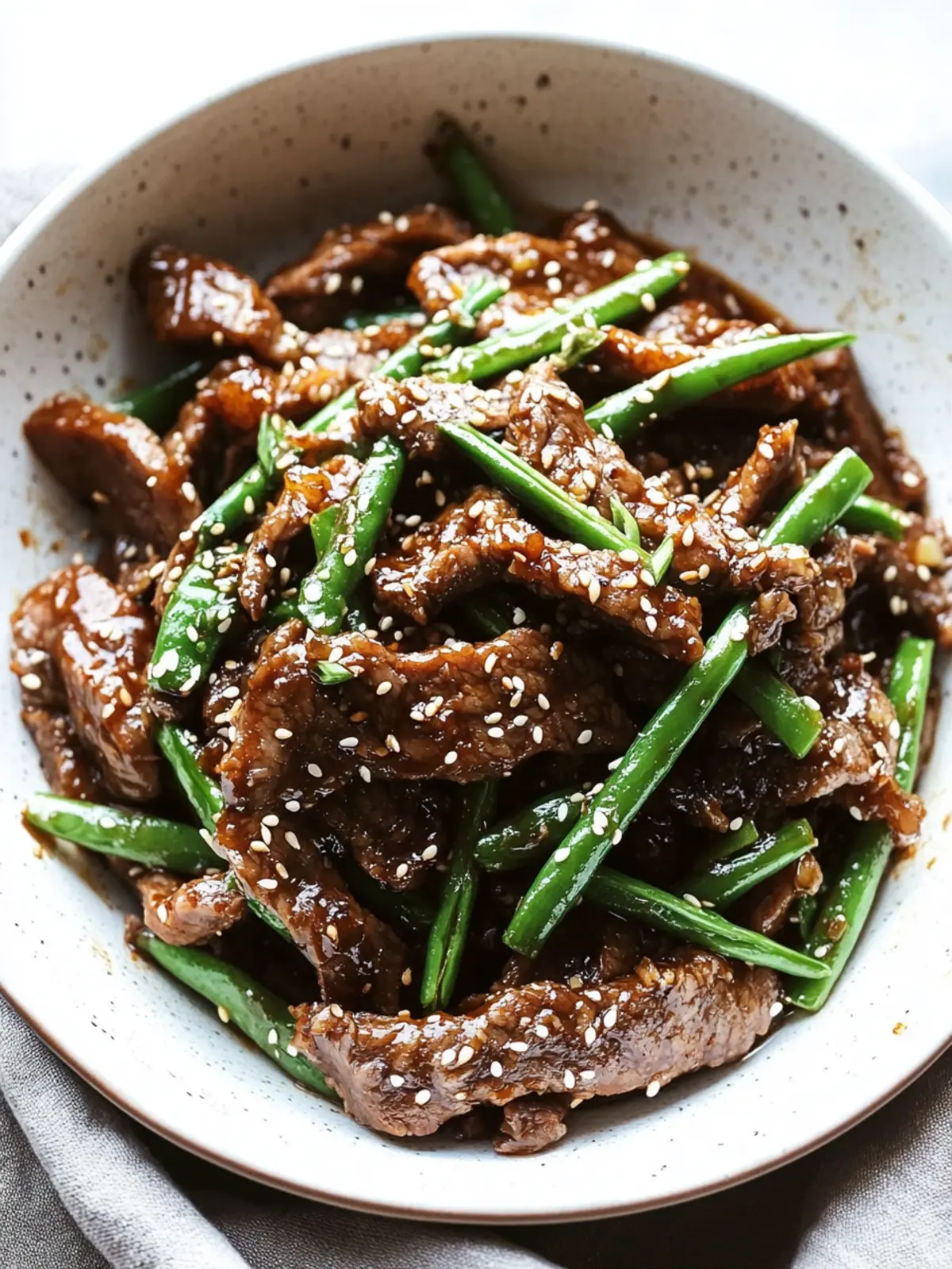 Savory Sesame-Ginger Beef Stir Fry in Just 20 Minutes 3 Sesame-Ginger Beef