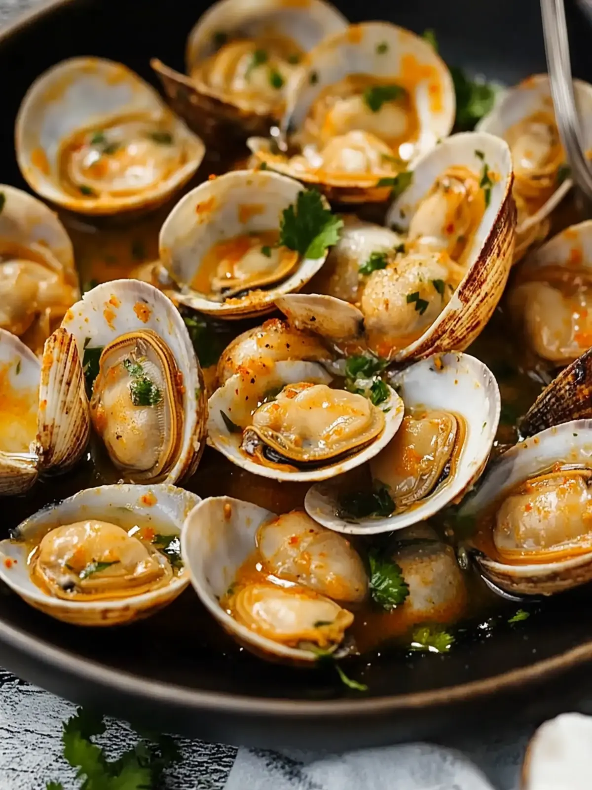 Delicious Red Curry, Coconut, and Ginger Infused Steamed Clams 2 Red Curry, Coconut, and Ginger Infused Steamed Clams