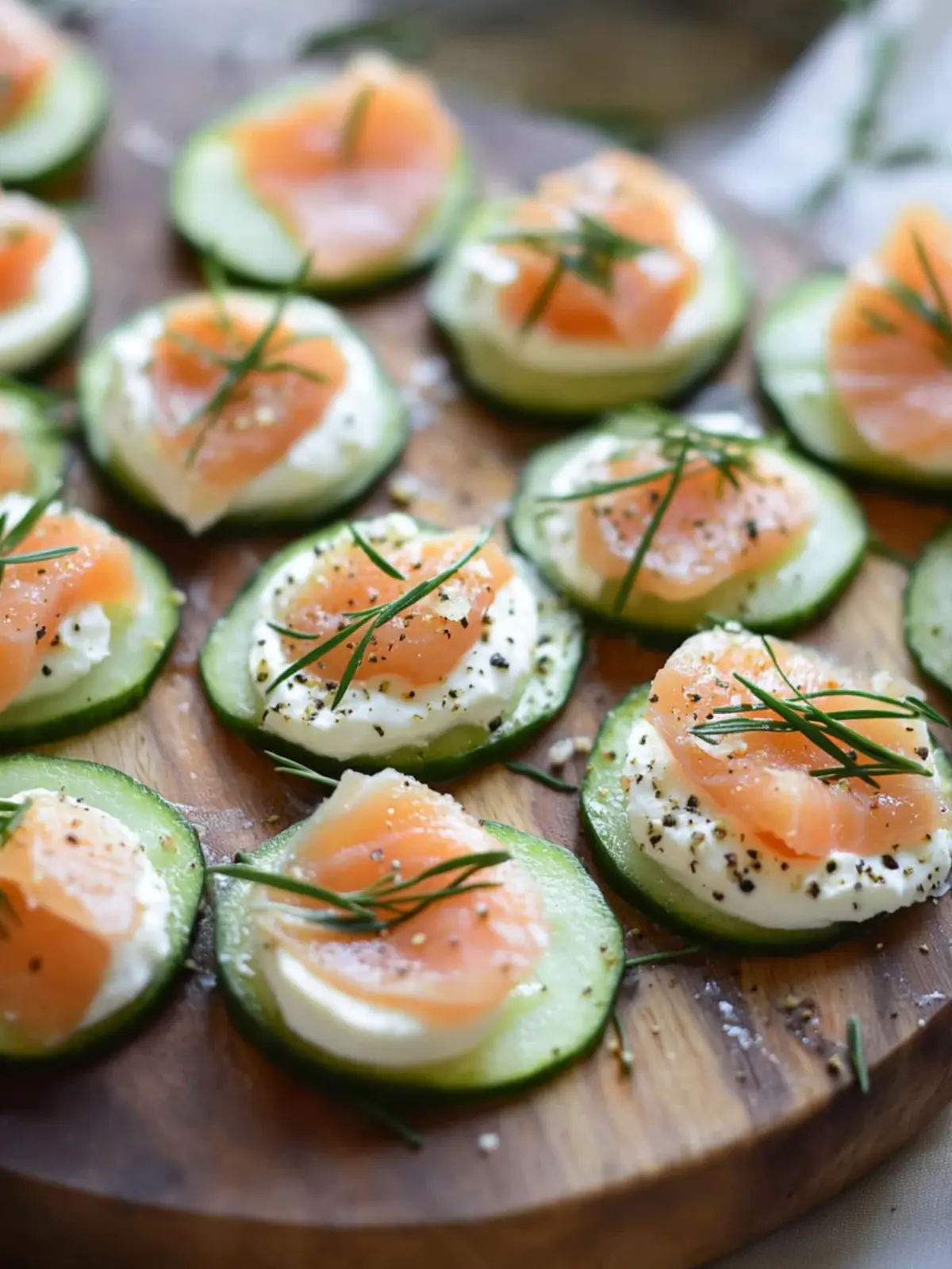Cucumber Smoked Salmon Bites: Your Quick, No-Cook Delight 3 Cucumber Smoked Salmon Bites