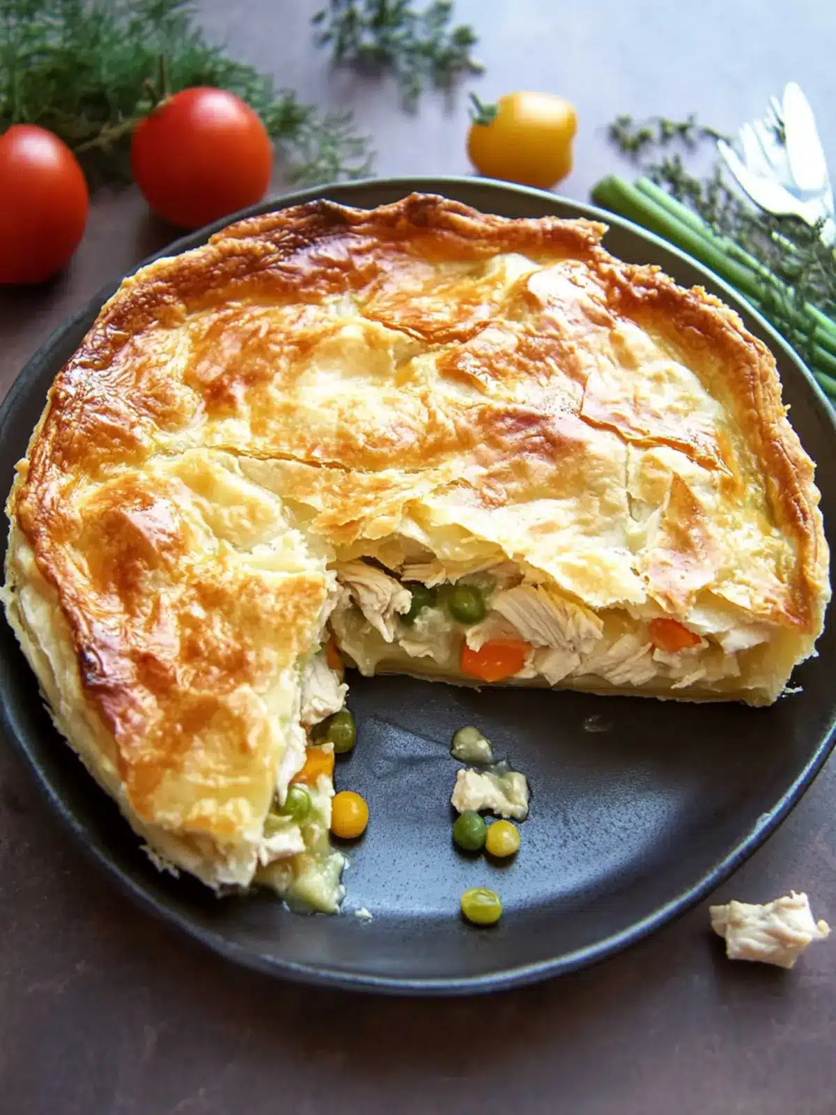 Greek Chicken Pie (Kotopita)