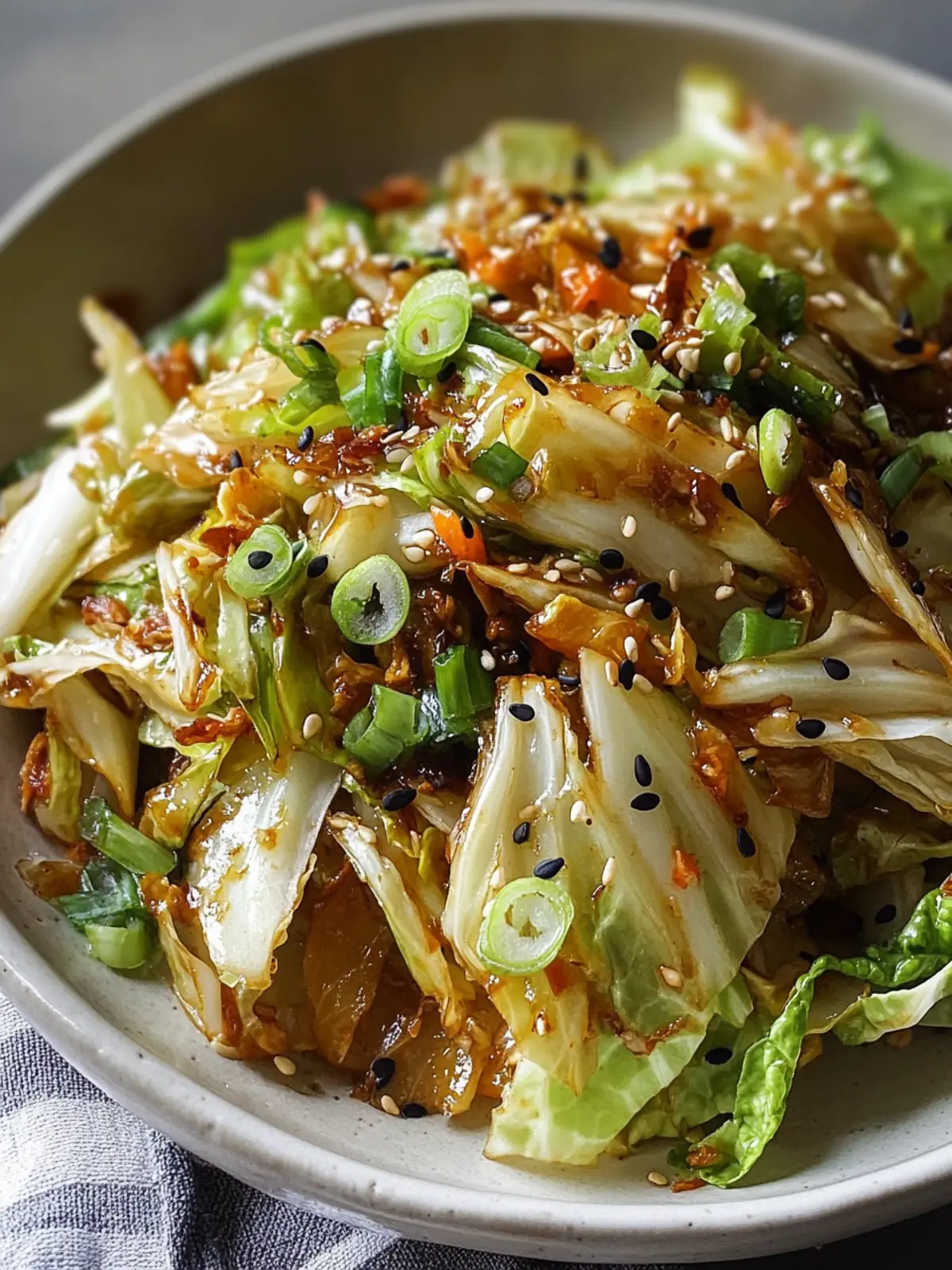 Savory Asian Cabbage Stir Fry Ready in Just 20 Minutes 5 Asian Cabbage Stir Fry