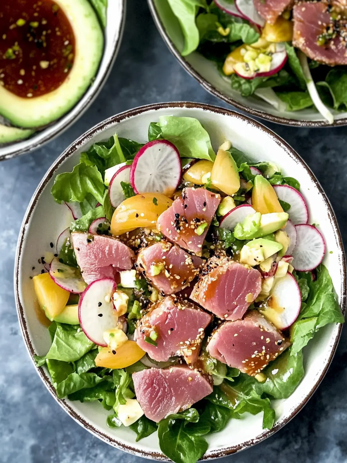 Zesty Seared Ahi Tuna Salad for Fresh Flavor Lovers 5 Seared Ahi Tuna Salad