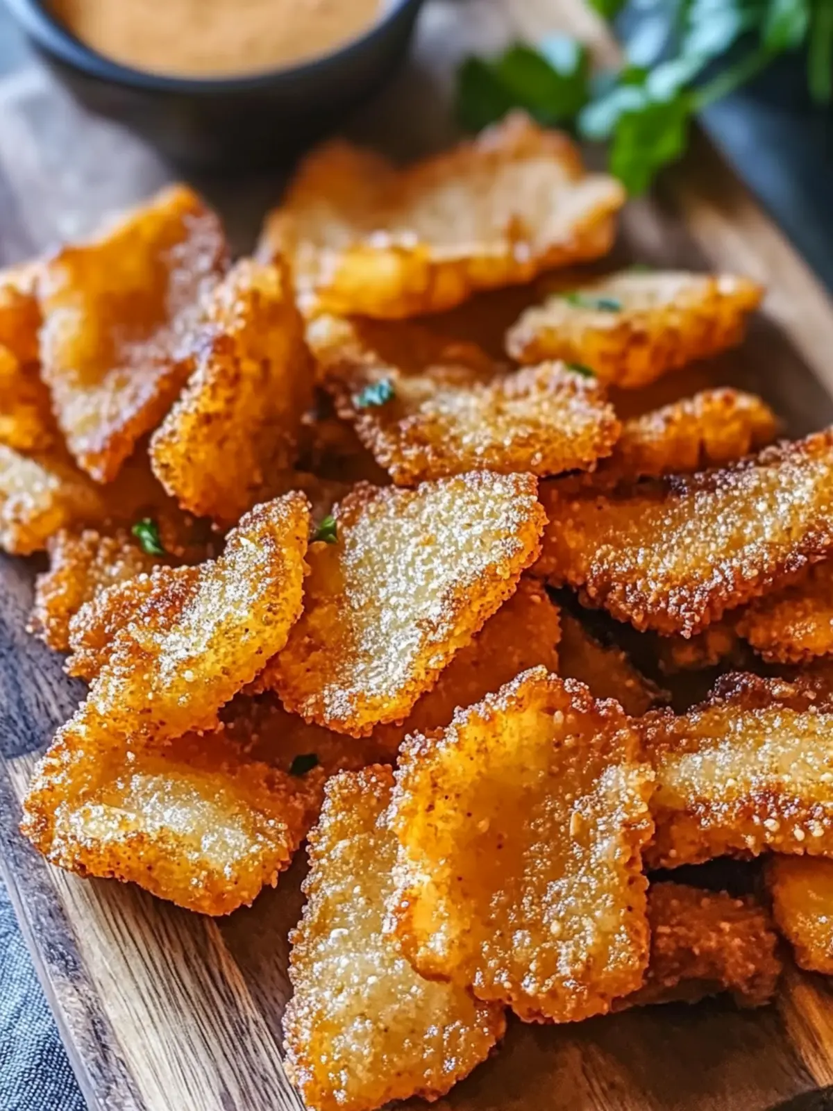 Crunchy Crispy Vegan Pork Rinds for Guilt-Free Snacking Bliss 5 Crunchy Crispy Vegan Pork Rinds
