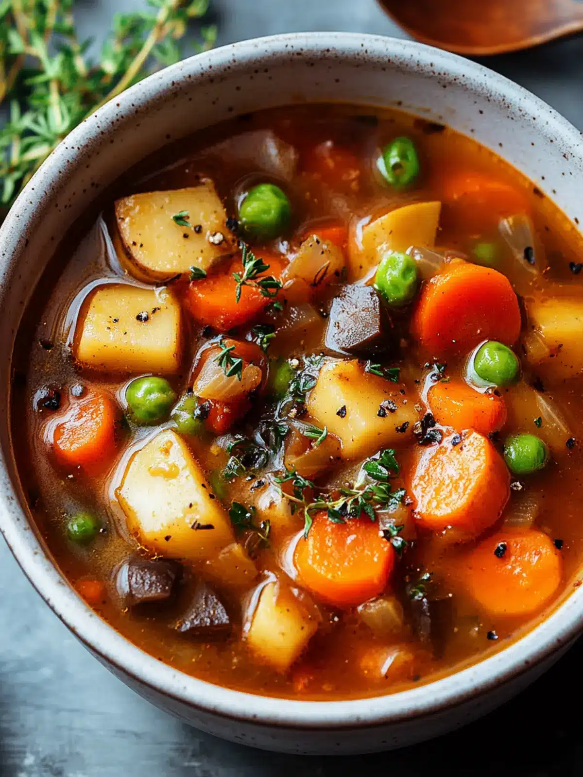 Quick Vegetarian Stew: A Cozy Comfort for Busy Nights 3 Quick Vegetarian Stew