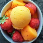 Mango Strawberry Sorbet: Your Ultimate Vegan Summer Treat 2 Mango Strawberry Sorbet