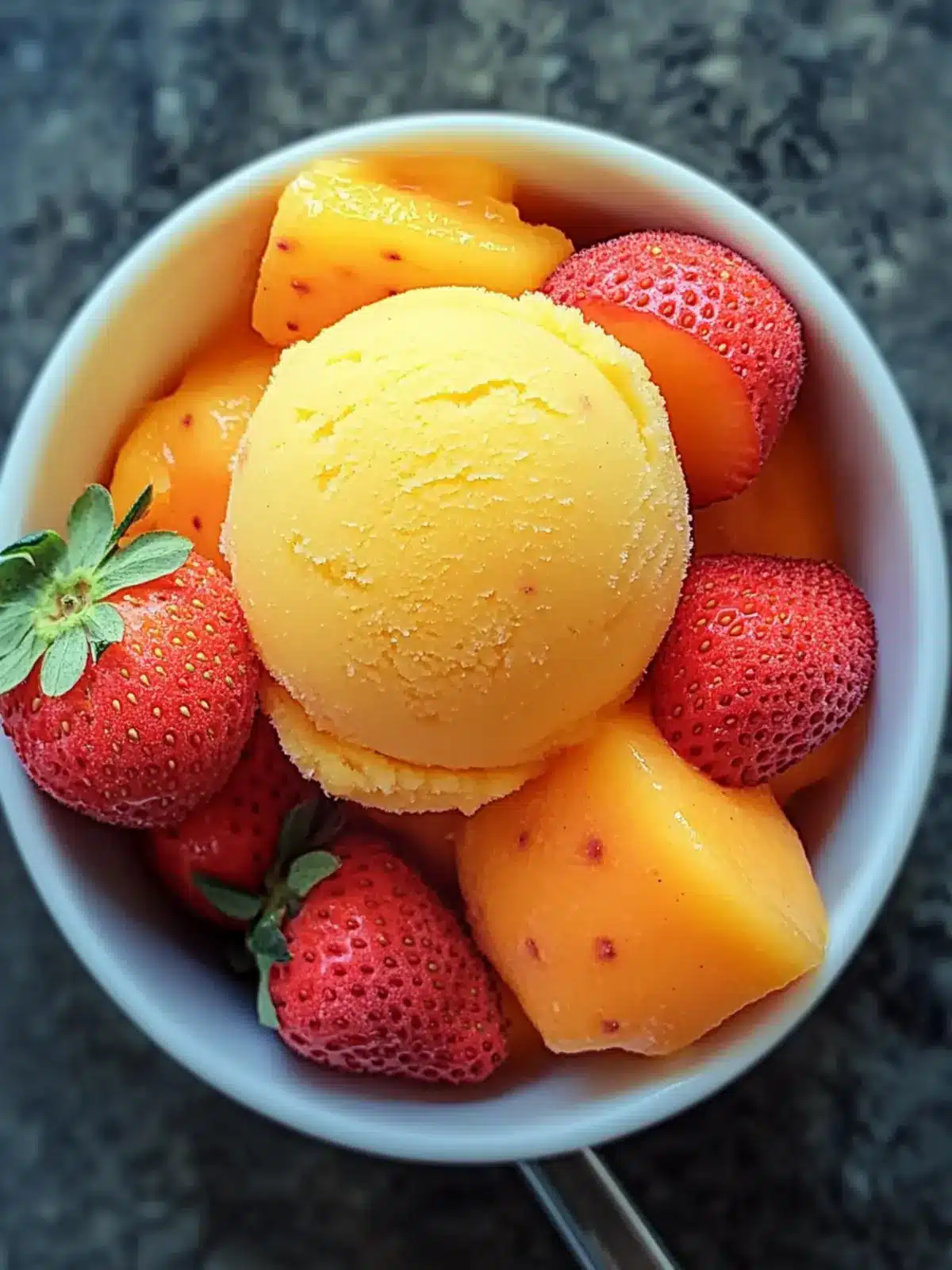 Mango Strawberry Sorbet: Your Ultimate Vegan Summer Treat 5 Mango Strawberry Sorbet