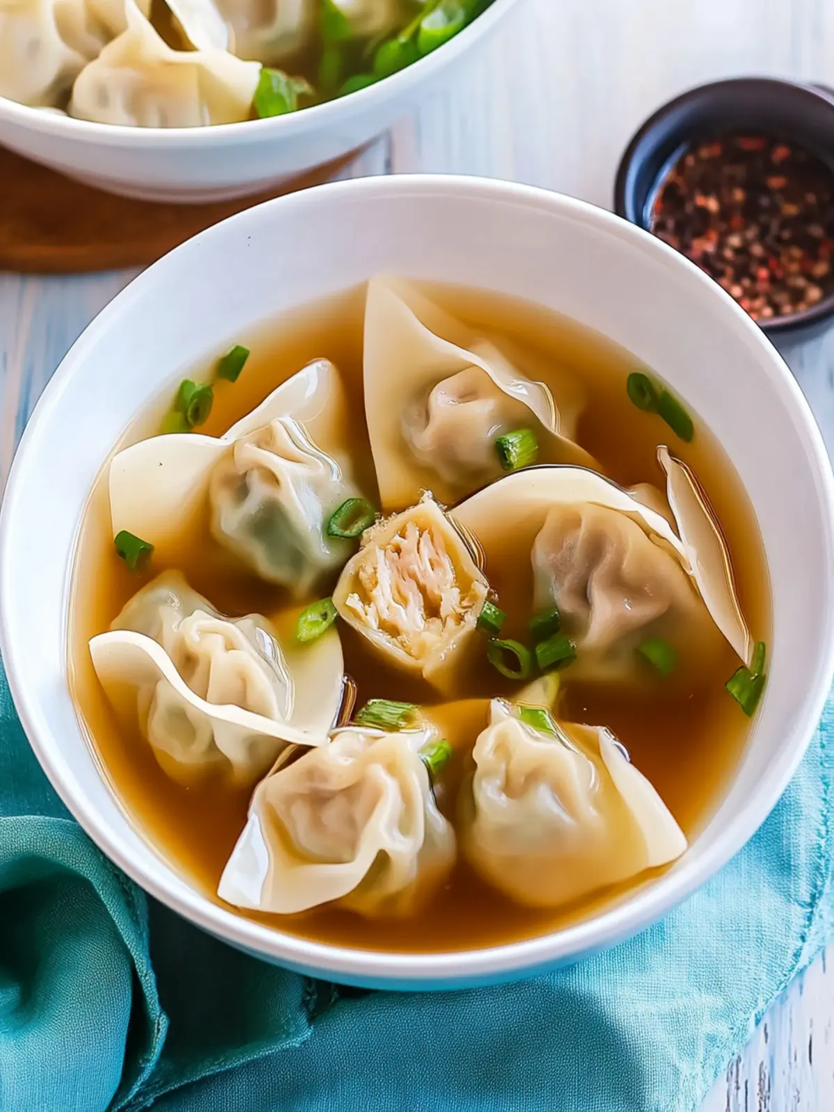 Savory Wonton Soup: A Cozy Delight You Can Make at Home 5 Wonton Soup