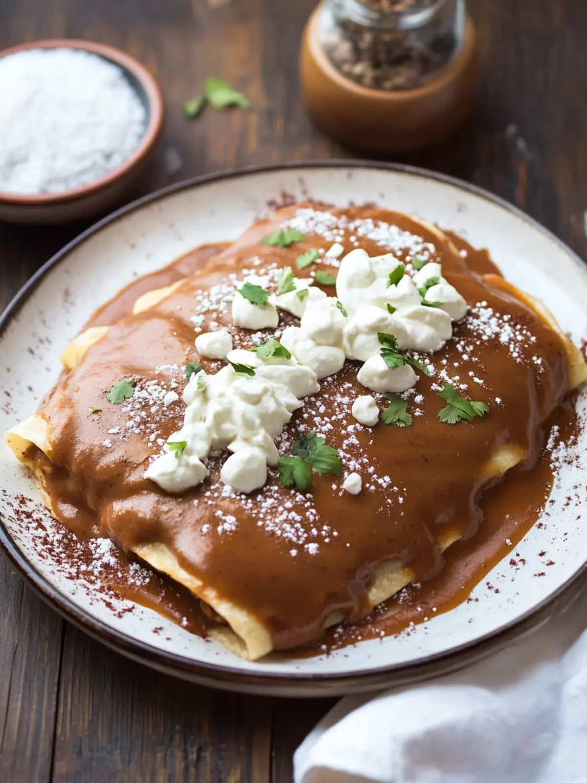 Delicious Vegetarian Enfrijoladas Ready in Just 20 Minutes 3 Enfrijoladas