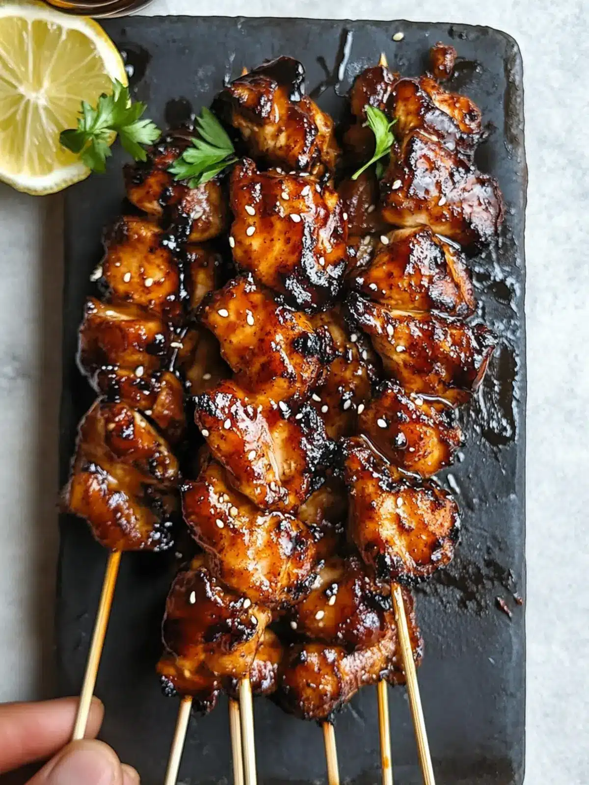 Savor the Flavor: Food Court Bourbon Chicken Skewers Recipe 2 Food Court Bourbon Chicken Skewers