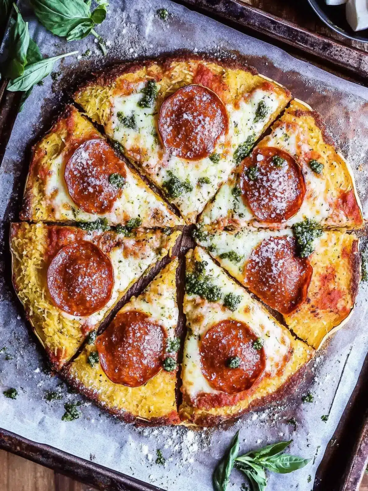 Spaghetti Squash Pizza: A Guilt-Free Flavor Explosion 5 Spaghetti Squash Pizza