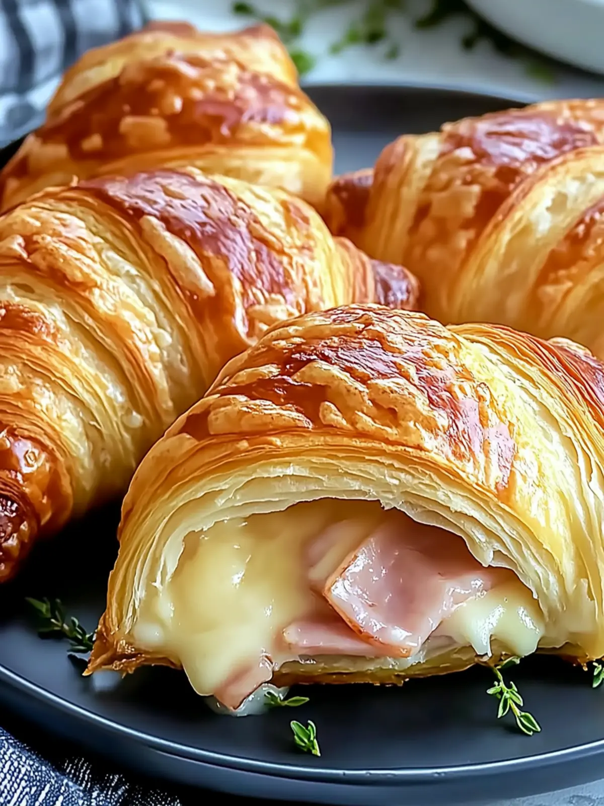 Irresistible Air Fryer Ham Cheese Croissants You’ll Crave! 2 Irresistible Air Fryer Ham Cheese Croissants