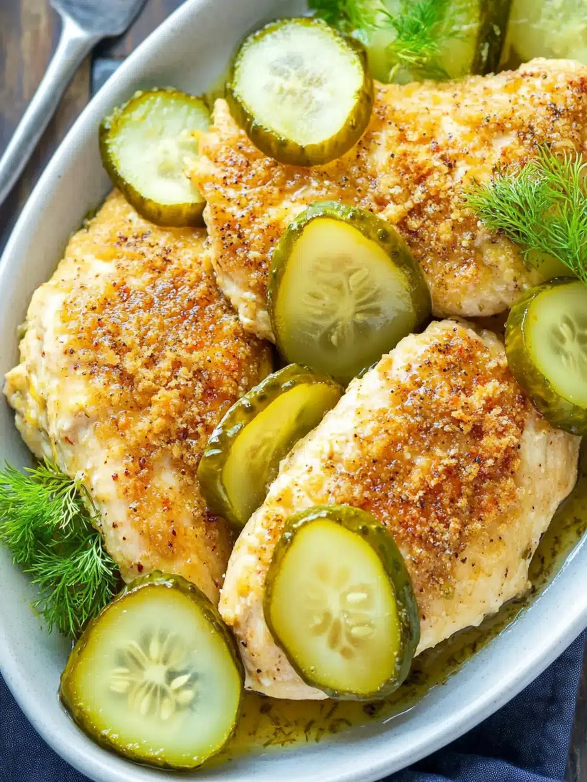Dill Pickle Chicken: A Crunchy, Zesty Twist for Dinner Bliss 2 Dill Pickle Chicken