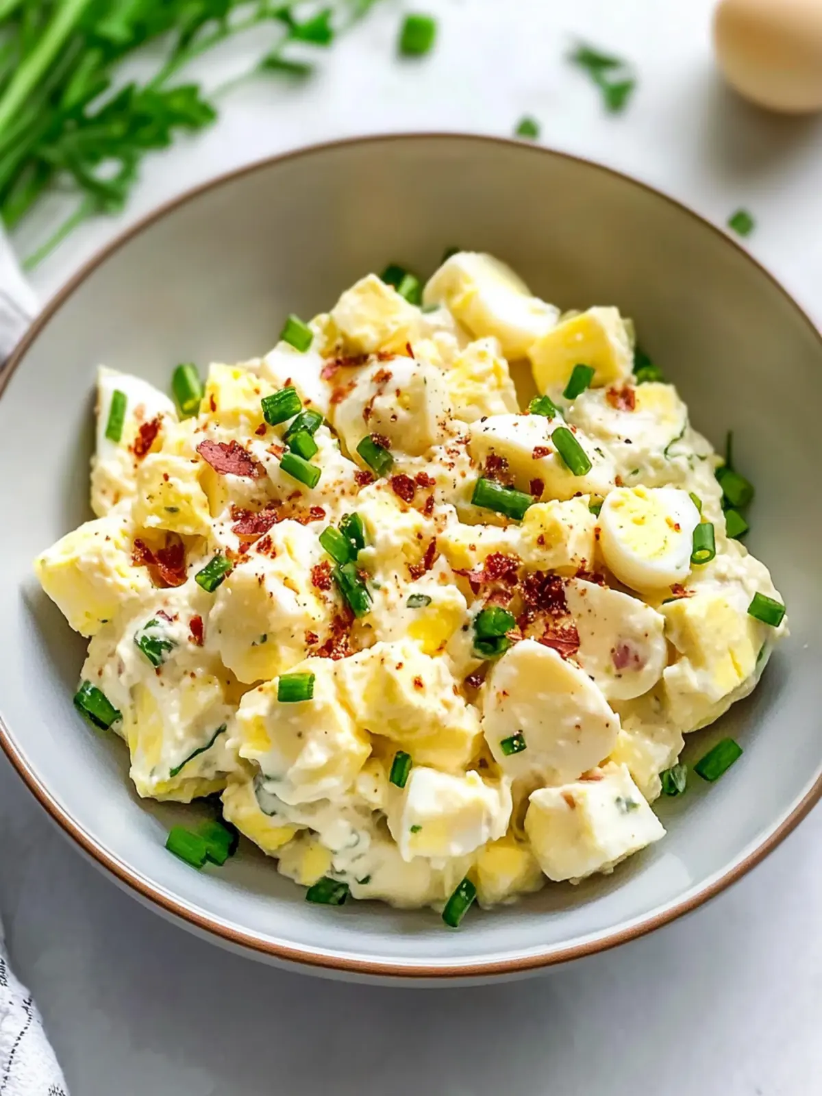 Creamy Low Carb Whole30 Egg Salad That Packs a Protein Punch 2 Low Carb Whole30 Egg Salad