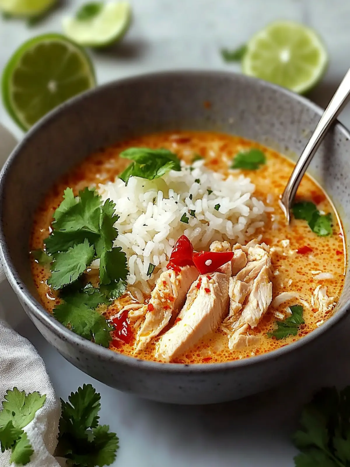 Cozy Coconut Chicken Brothy Rice: A Wholesome Weeknight Delight 3 Coconut Chicken Brothy Rice