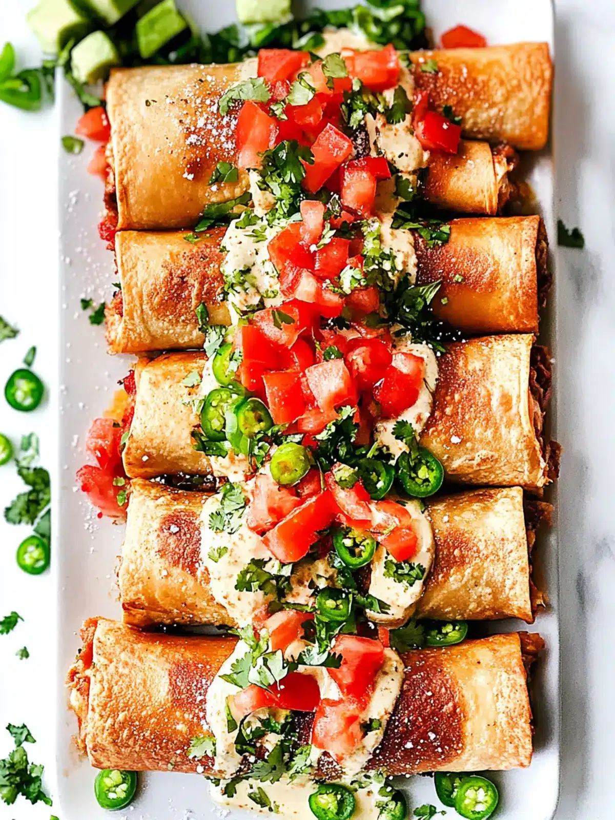 Crispy Homemade Chicken Chimichangas You'll Crave Forever 2 Homemade Chimichangas with Chicken