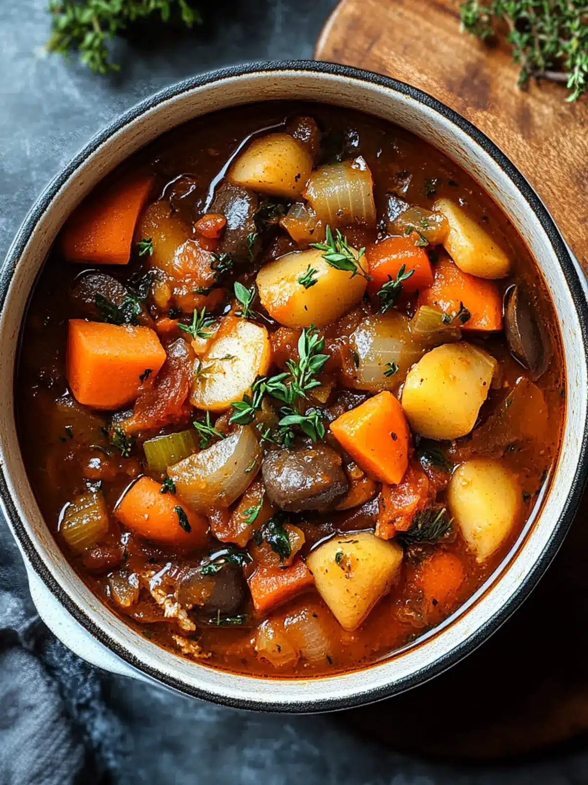 Quick Vegetarian Stew: A Cozy Comfort for Busy Nights 2 Quick Vegetarian Stew