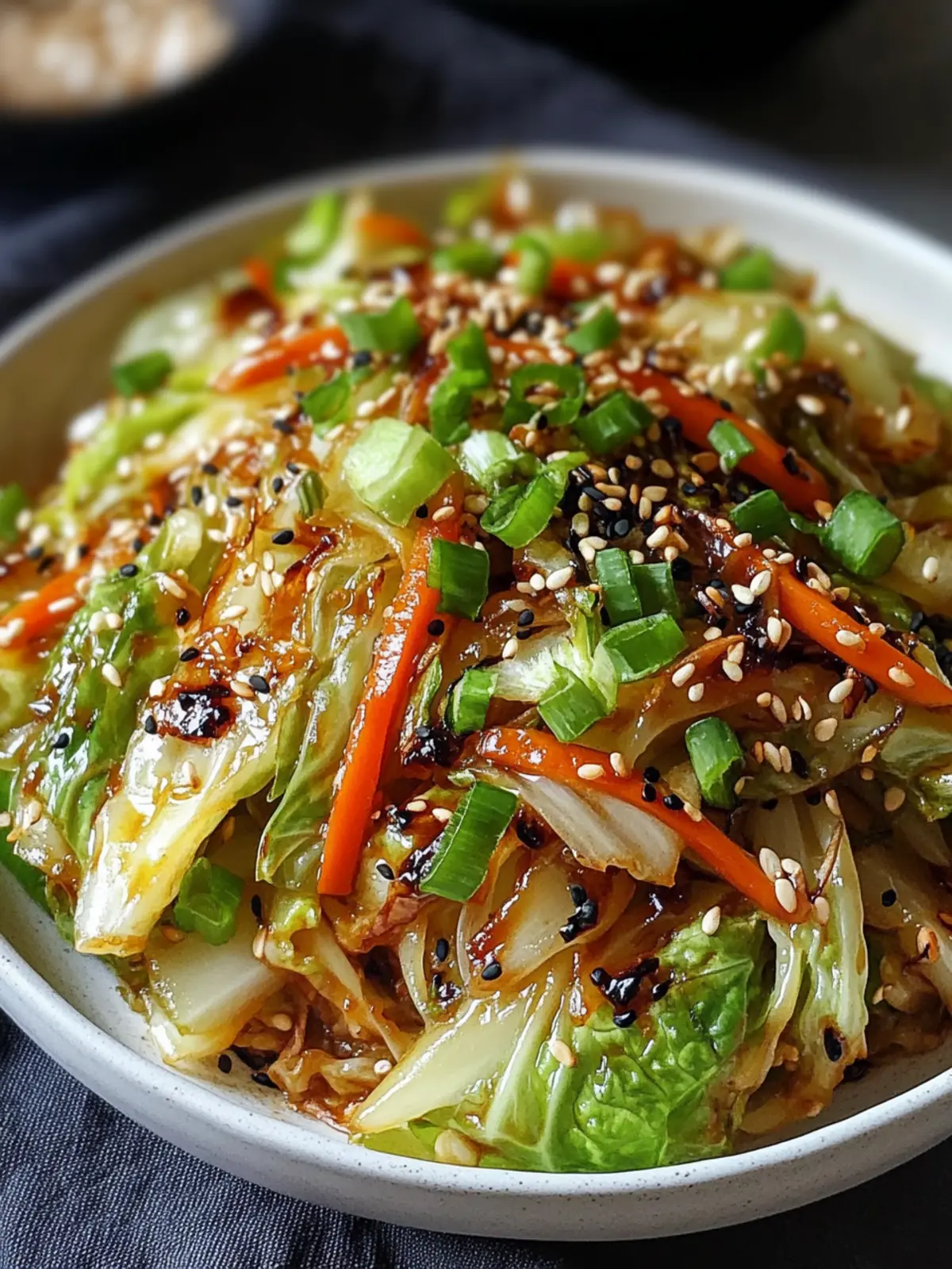 Savory Asian Cabbage Stir Fry Ready in Just 20 Minutes 4 Asian Cabbage Stir Fry
