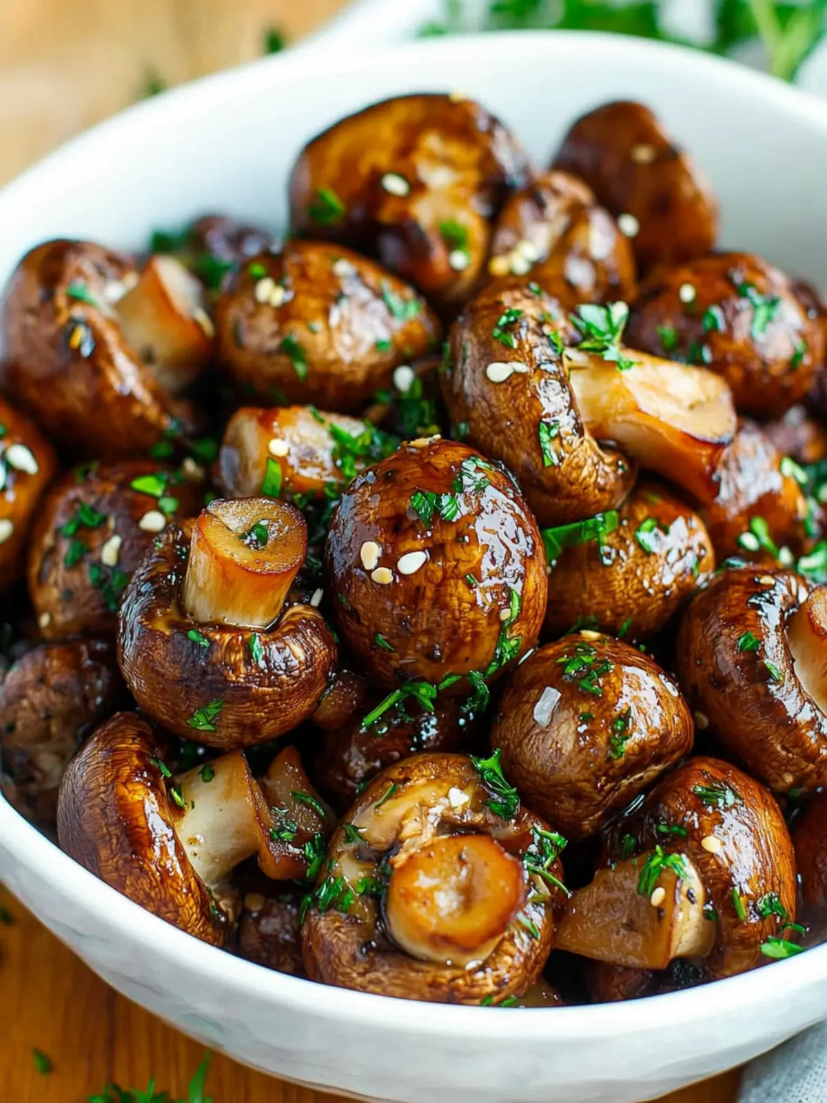 Balsamic Soy Roasted Garlic Mushrooms That Steal the Show 4 Balsamic Soy Roasted Garlic Mushrooms