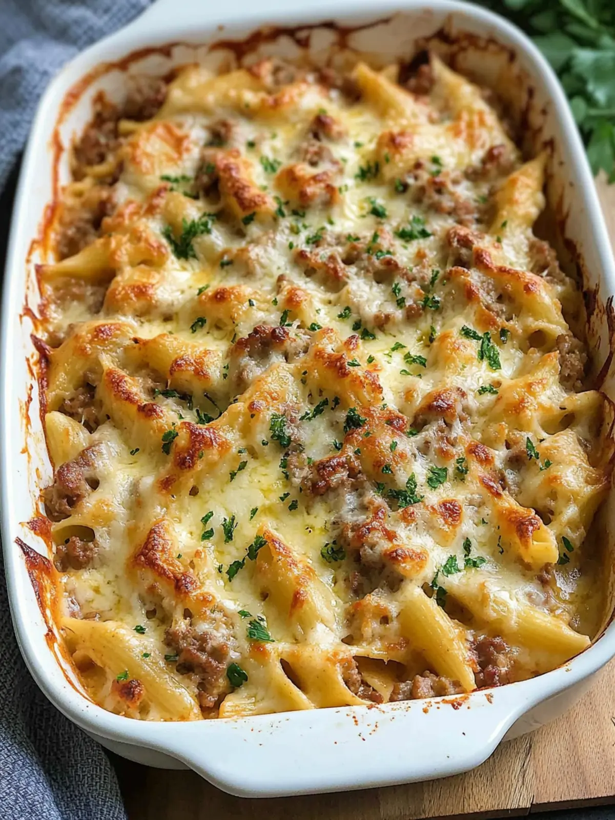 Cheesy Sausage Pasta Bake: Your New Comfort Food Obsession 2 Cheesy Sausage Pasta Bake