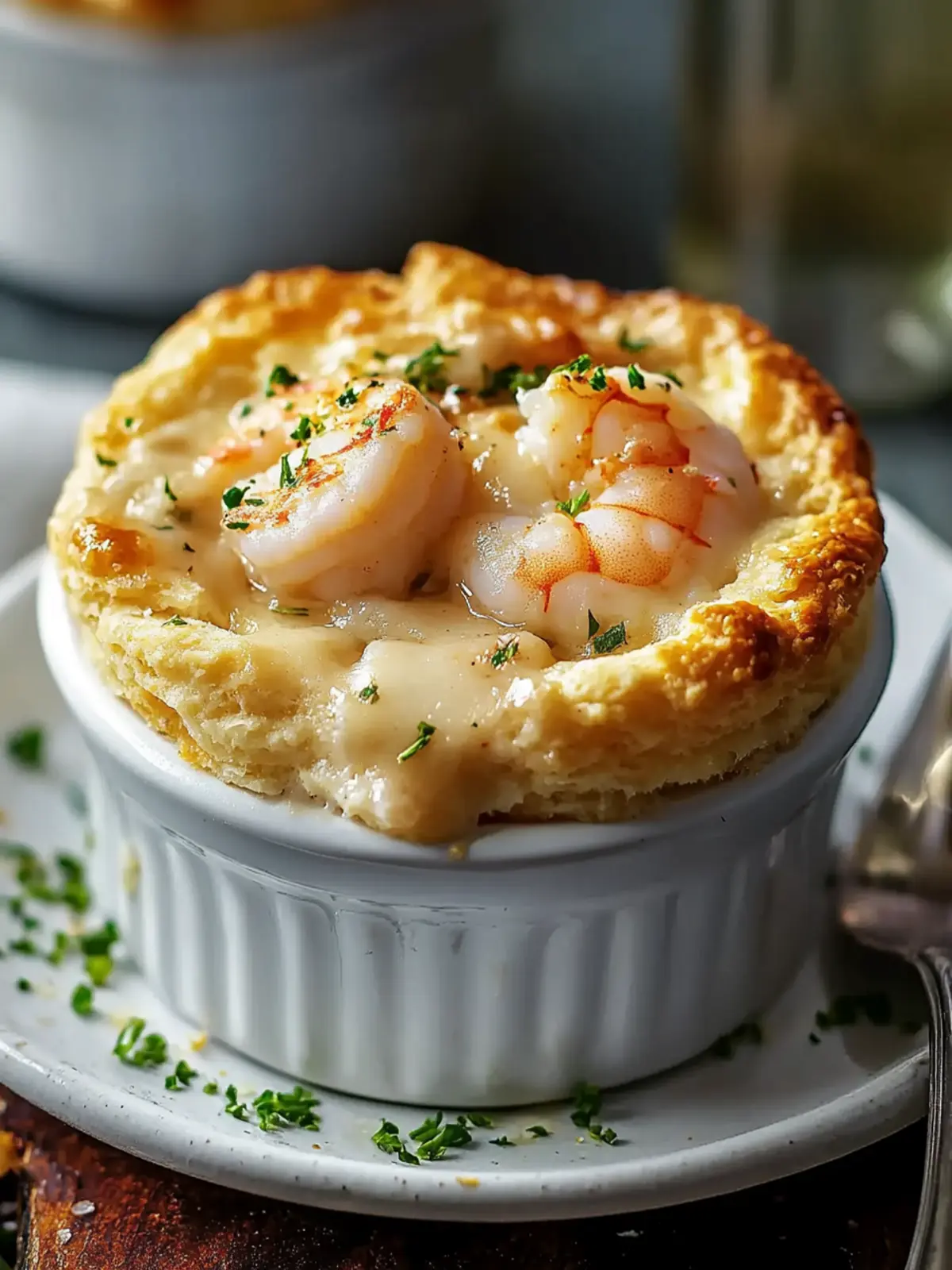 Heavenly Shrimp & Lobster Cheddar Bay Biscuit Pot Pie Magic 2 Shrimp & Lobster Cheddar Bay Biscuit Pot Pie