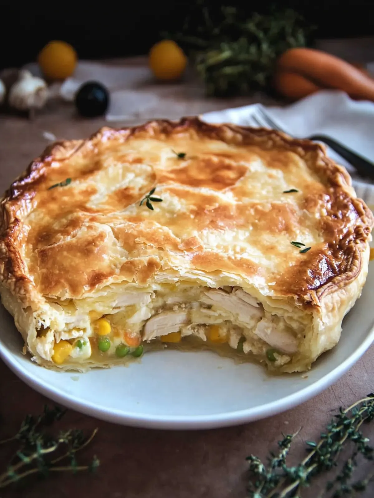 Irresistible Greek Chicken Pie (Kotopita) for Cozy Nights 4 Greek Chicken Pie (Kotopita)